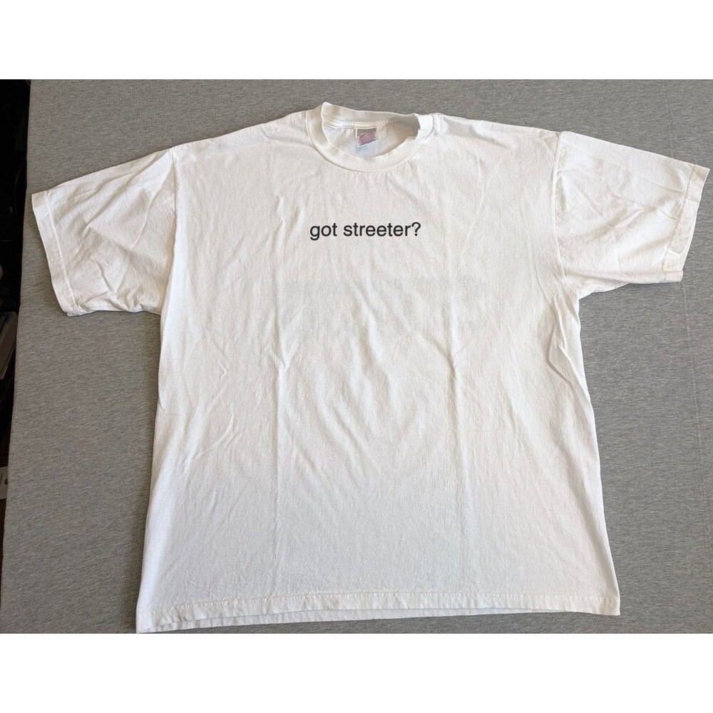 Jerzees size XL Got Streeter? Cow Streeter T-Shirt White